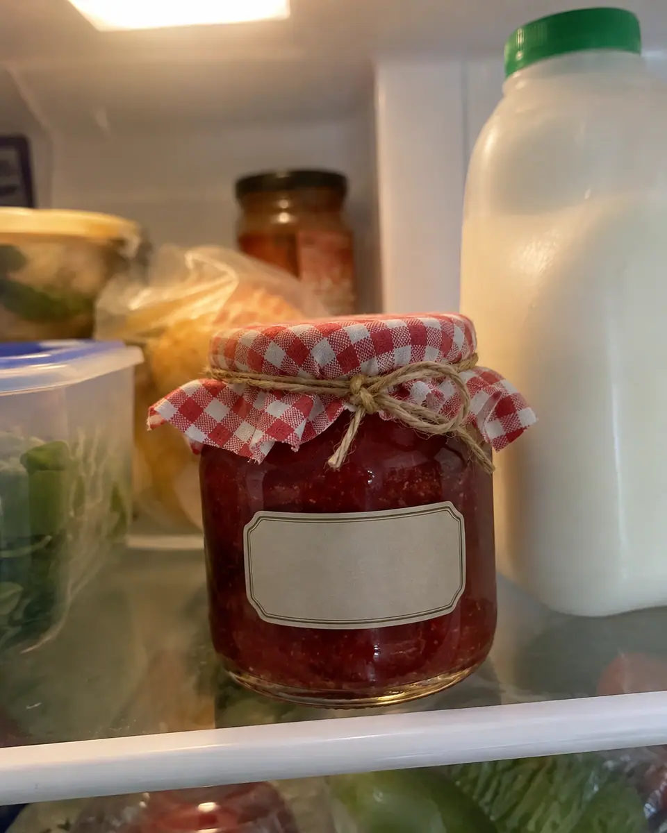 Jam on toast — before (phone photo)