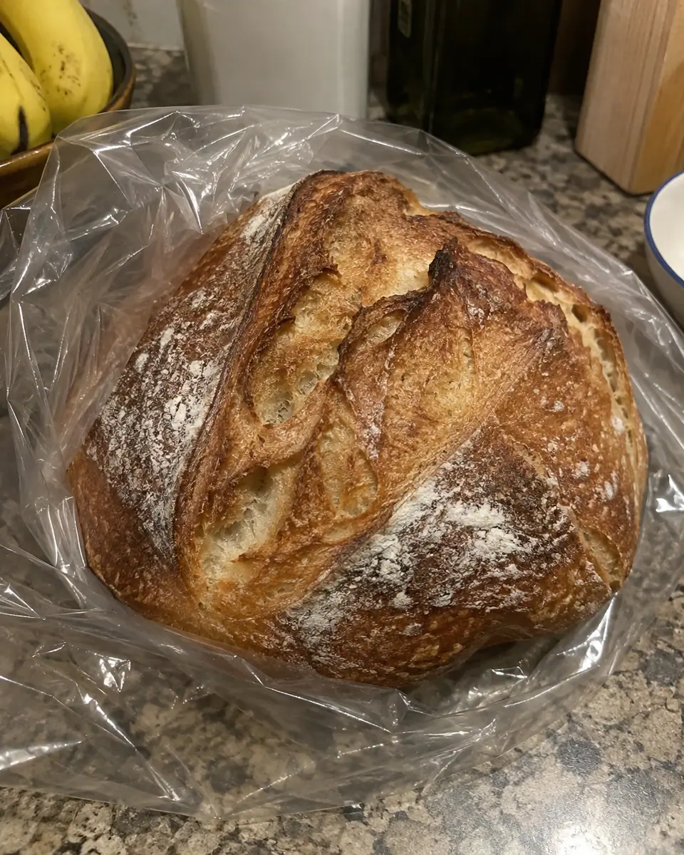 Rustic bakery board — before (phone photo)