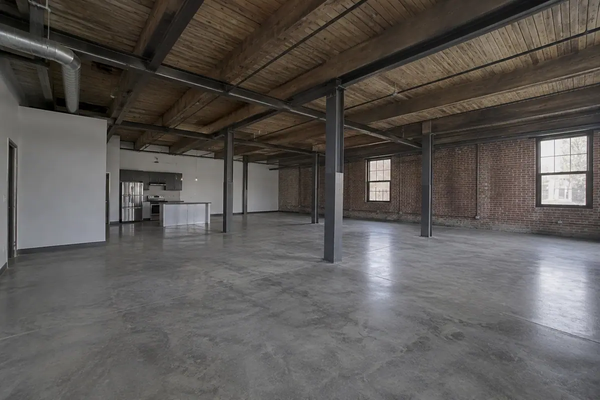 Industrial loft — before (phone photo)