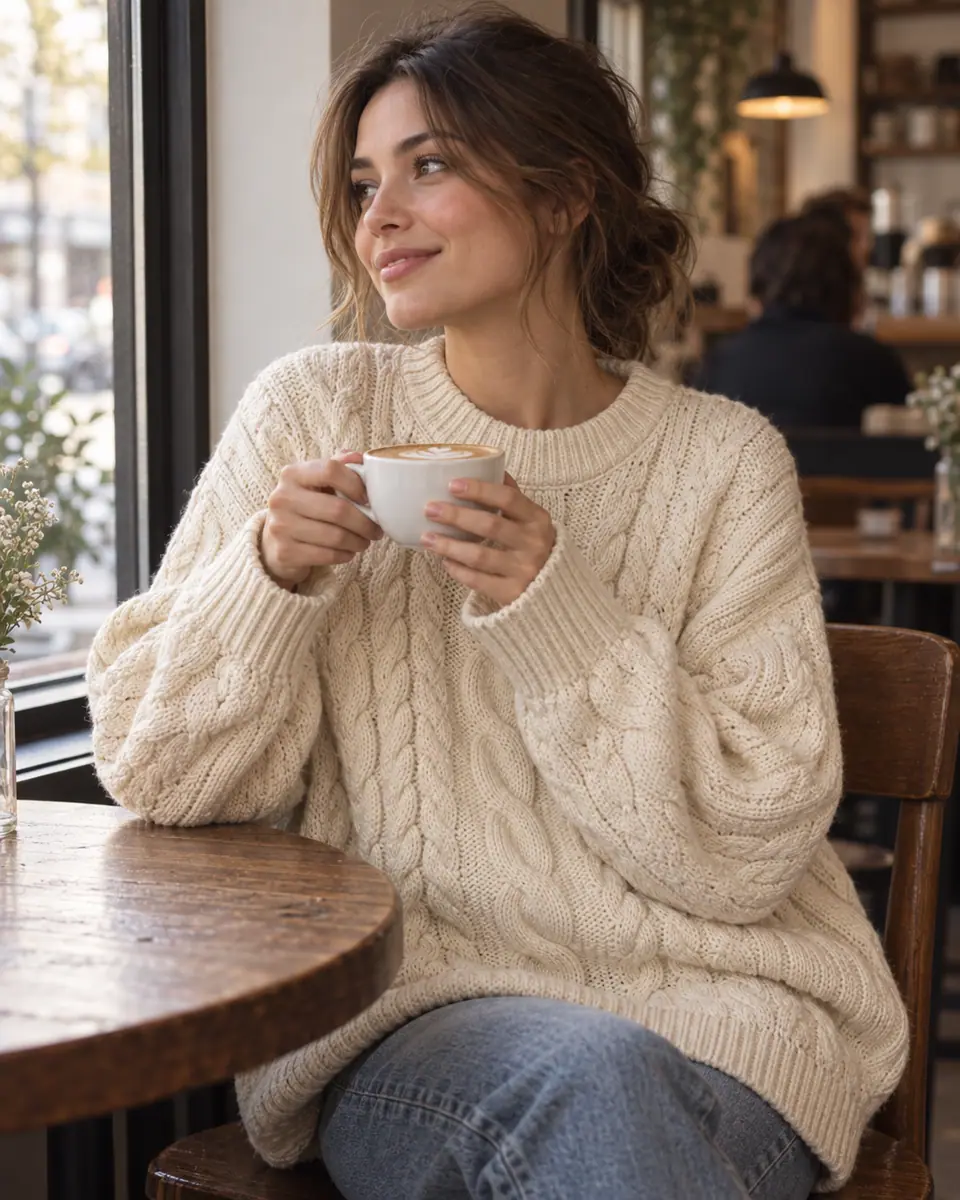 Cosy café window — result
