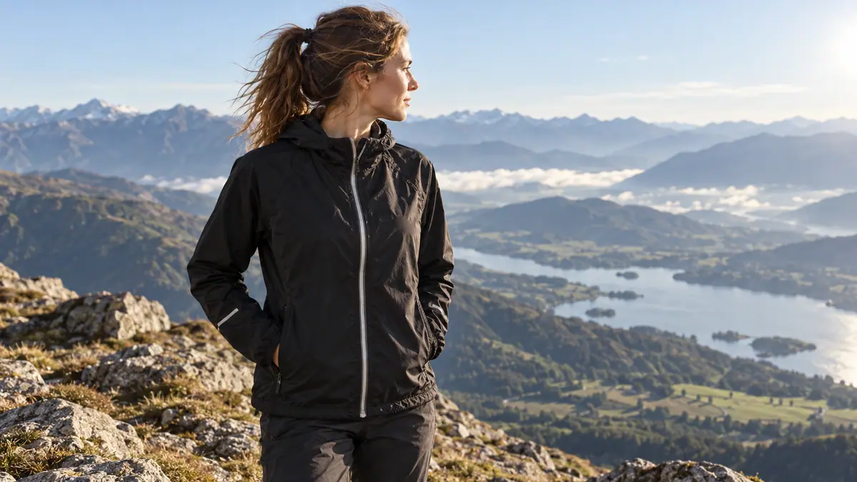 Mountain hike vista — result