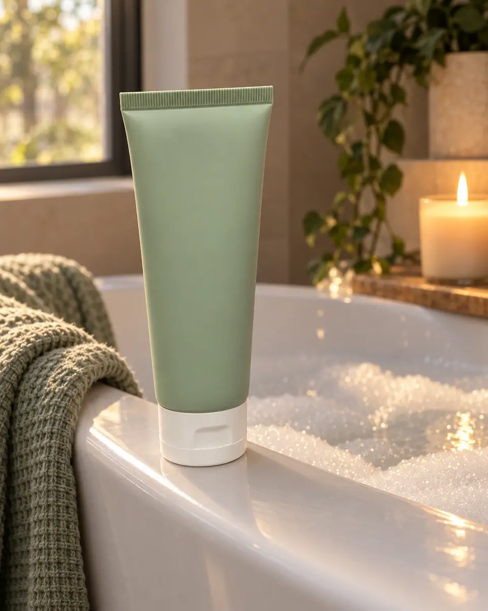 Bubble bath — result