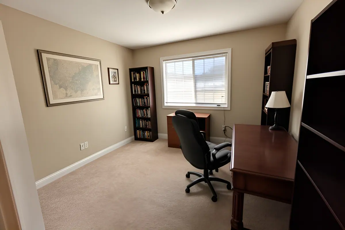 Declutter home office — result