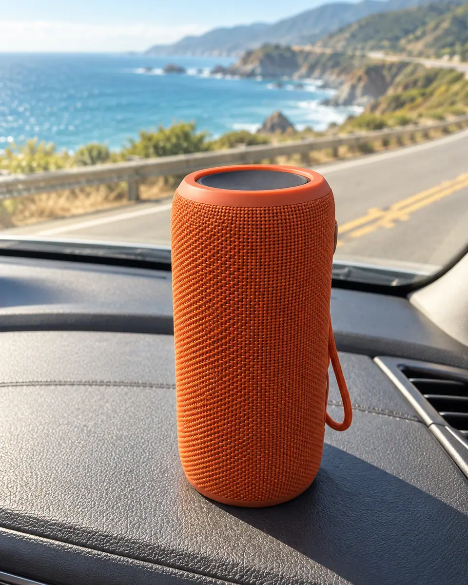 Car dashboard road trip — result