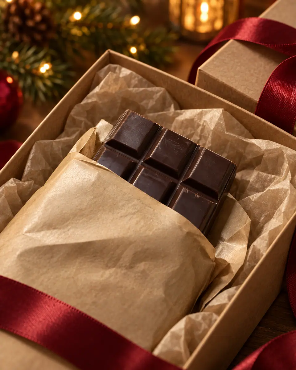 Chocolate gift box — result
