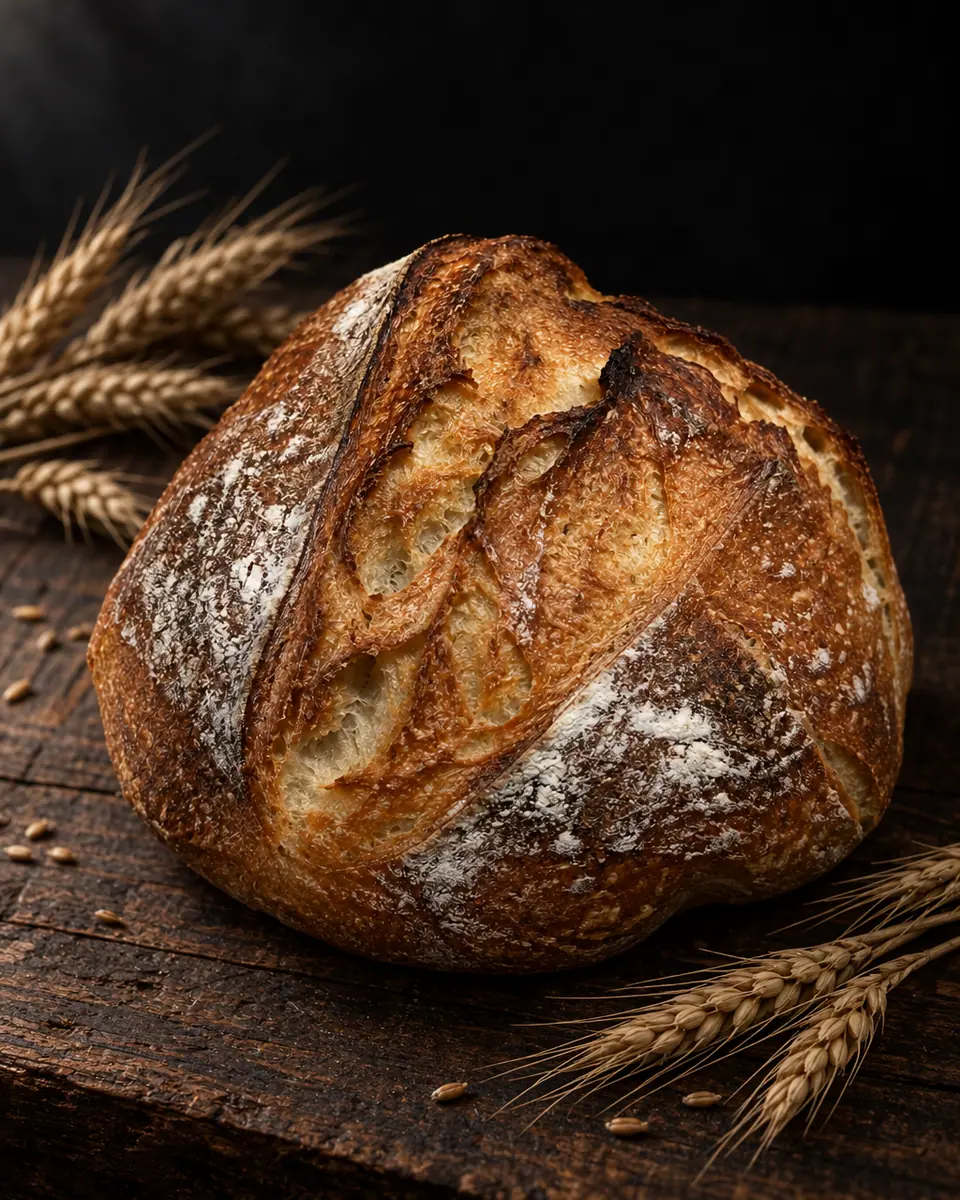 Dark moody bakery — result