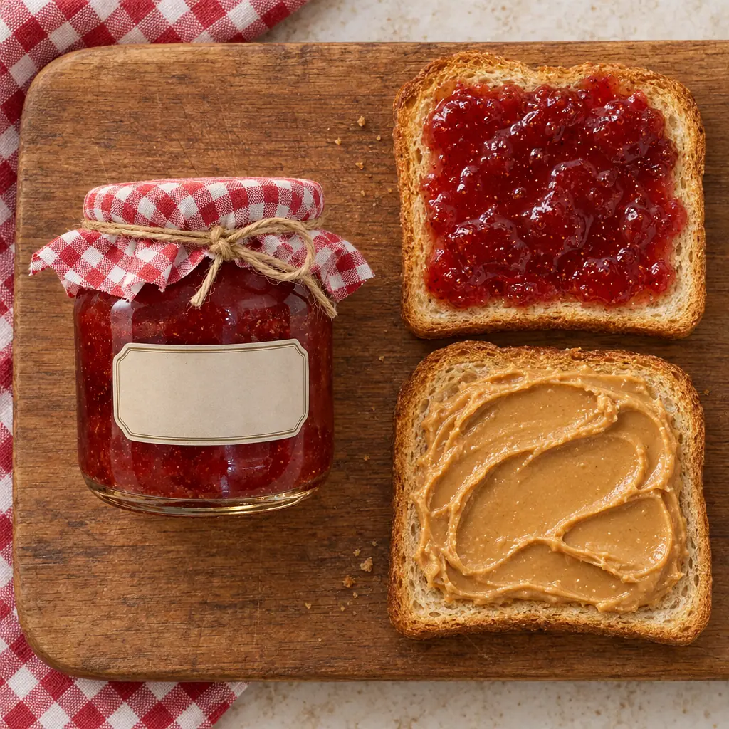 Peanut butter toast duo — result