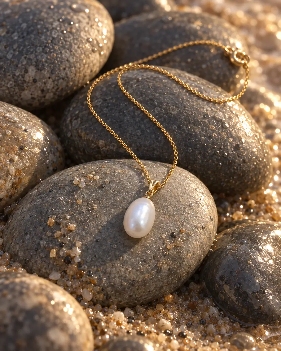 Pebble beach still life — result