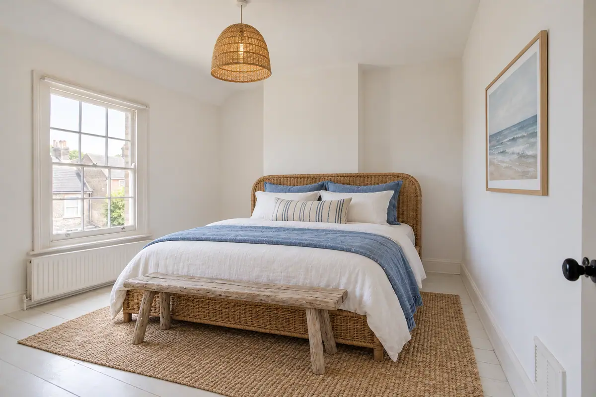 Coastal bedroom — result
