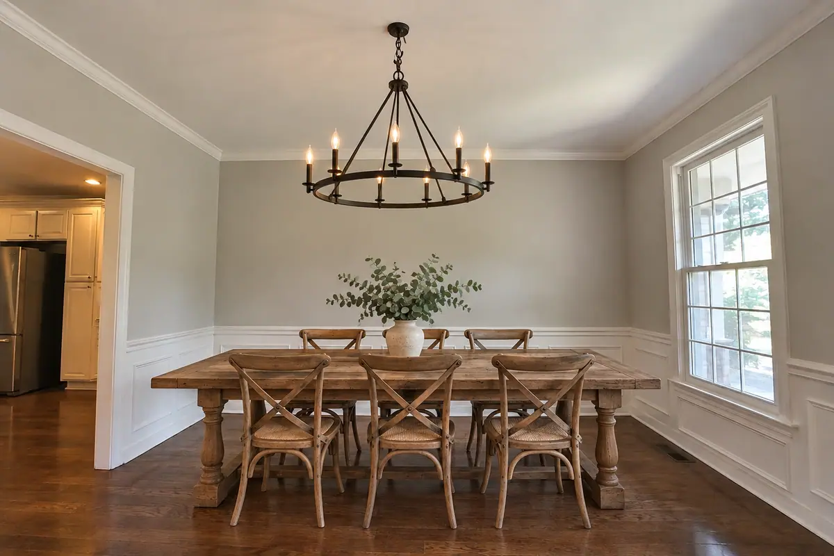 Farmhouse dining room — result