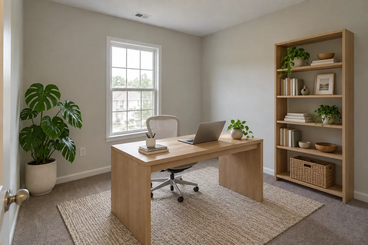 Home office nook — result