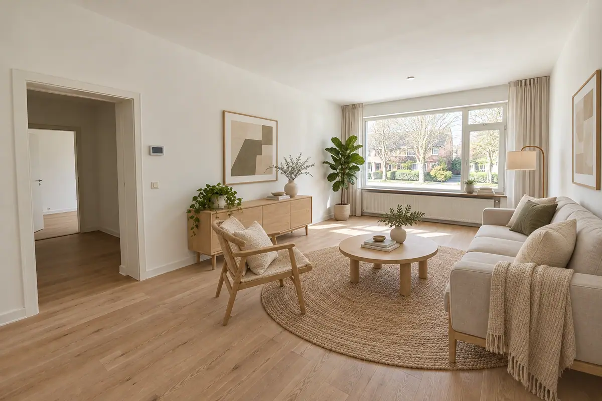Scandinavian living room — result