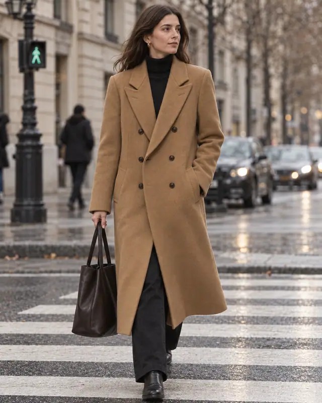 City crosswalk — Apparel on model AI photo