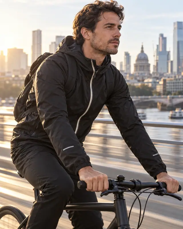 Cyclist commuter