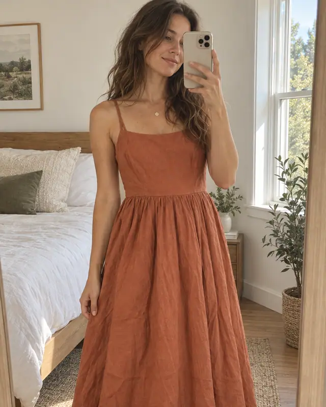 Mirror selfie UGC