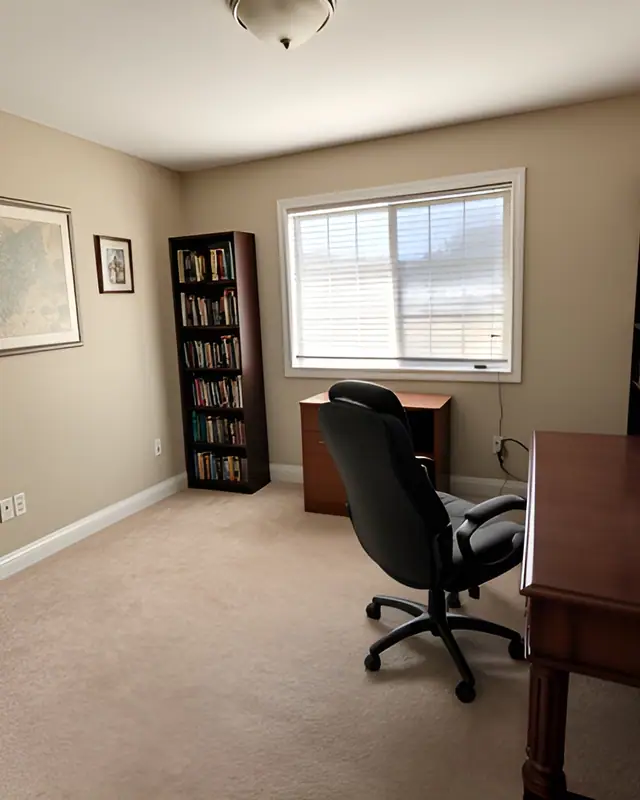 Declutter home office — Decluttering AI photo