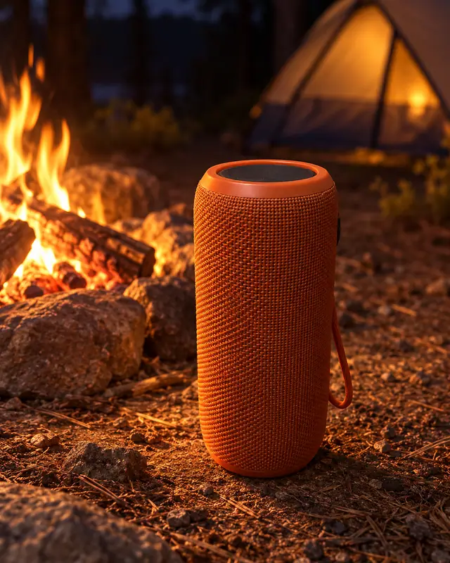 Camping night — Electronics AI photo