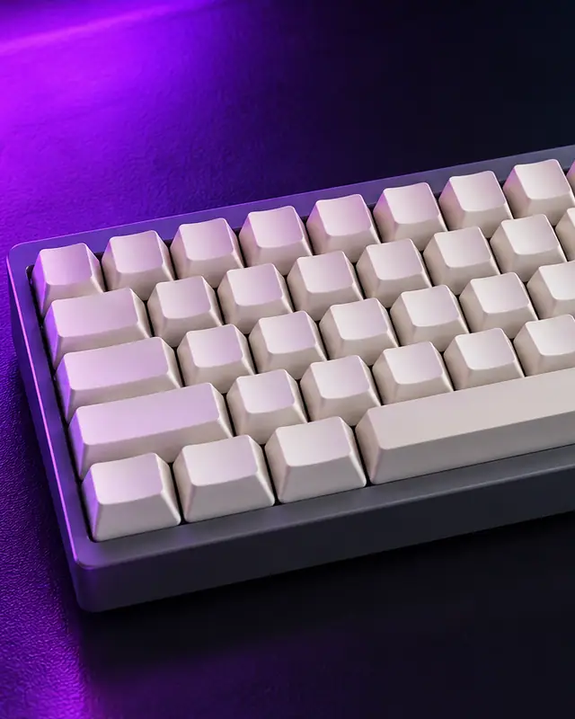 Neon gaming desk — Electronics AI photo
