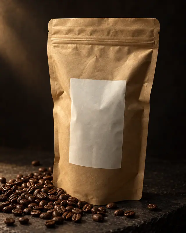 Coffee bean spill — Food & drink AI photo