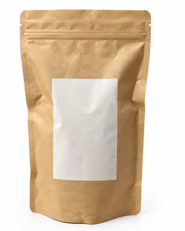 Pure white marketplace pouch