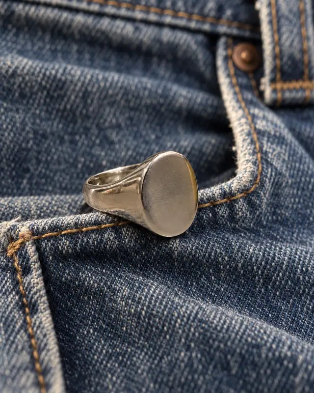 Denim pocket — Jewelry AI photo