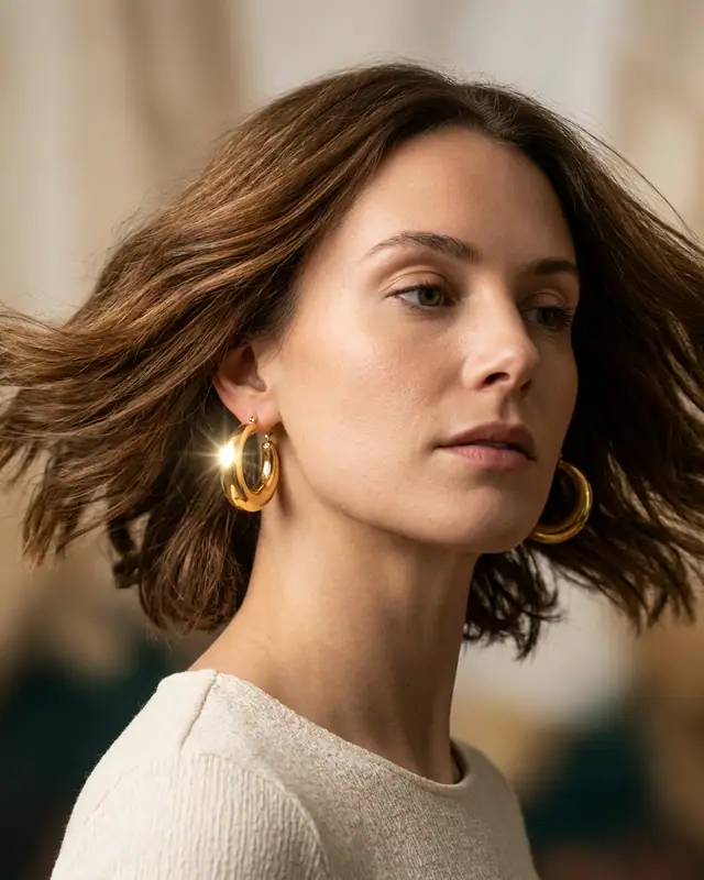 Neck and hair motion