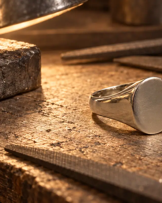 Workbench craftsmanship — Jewelry AI photo